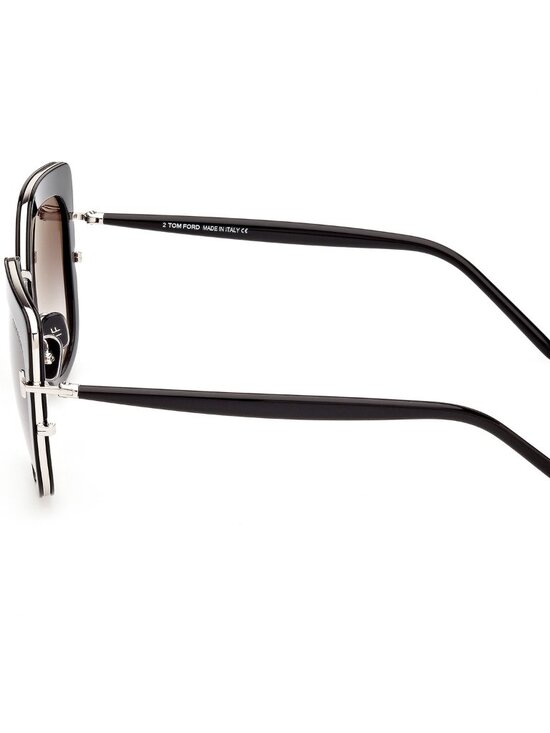 New Tom Ford FT0945 05B Black/Smoke Gradient 55-23-140 Sunglasses